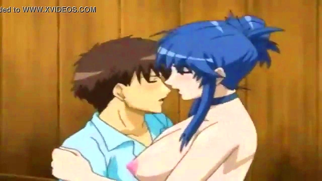 Horny Big-Busted Anime Teacher Sucks Dick & Swallows Cum In Uncensored Scene