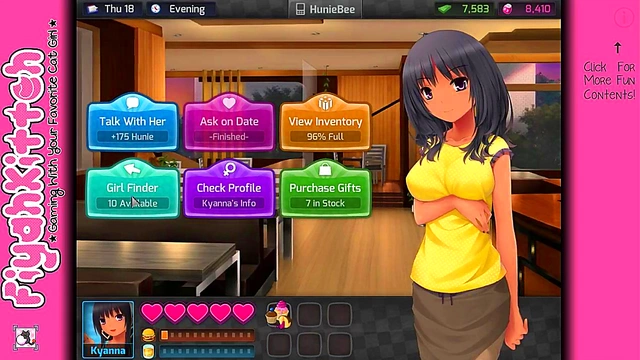 HuniePop GamerGirl Seduces You In The Ultimate Hentai Dating Sim Challenge
