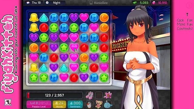 HuniePop GamerGirl Seduces You In The Ultimate Hentai Dating Sim Challenge
