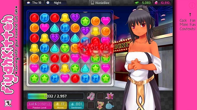 HuniePop GamerGirl Seduces You In The Ultimate Hentai Dating Sim Challenge
