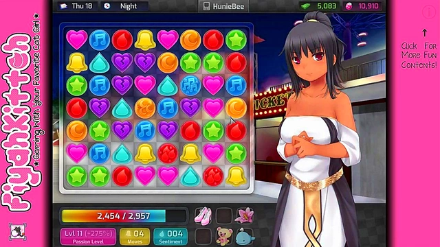 HuniePop GamerGirl Seduces You In The Ultimate Hentai Dating Sim Challenge