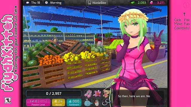 HuniePop GamerGirl Seduces You In The Ultimate Hentai Dating Sim Challenge