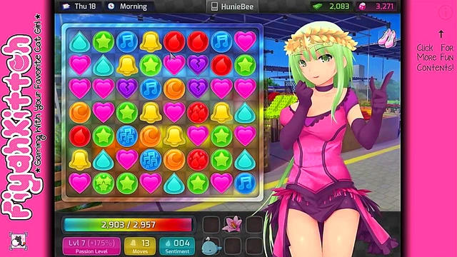 HuniePop GamerGirl Seduces You In The Ultimate Hentai Dating Sim Challenge