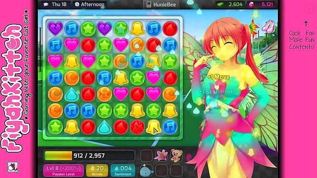 HuniePop GamerGirl Seduces You In The Ultimate Hentai Dating Sim Challenge