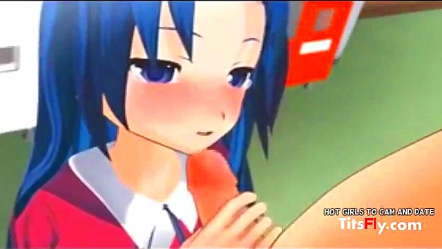 3D Hentai Teen Girl Engages in Steamy Anime Porn Action