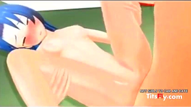 3D Hentai Teen Girl Engages in Steamy Anime Porn Action
