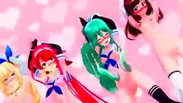 Horny MMD Hentai Teen Gets Fucked Hard In steamy 18+ Scene