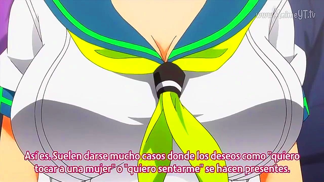 Horny Anime Chick Gets EcchiAction With Bitoku In Steamy Hentai Clip