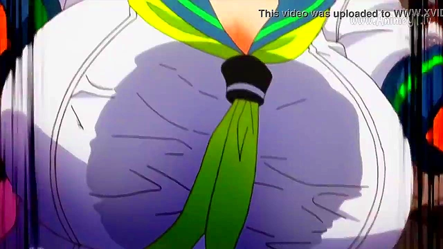 Horny Anime Chick Gets EcchiAction With Bitoku In Steamy Hentai Clip