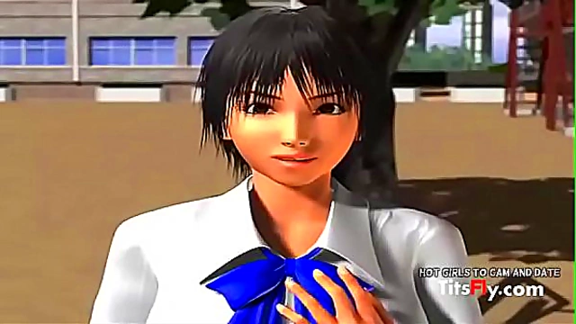 Sexy Big-Titted Teacher Seduces Student In 3D Hentai Anime Adventure
