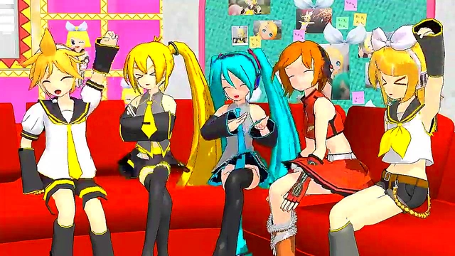 Schoolgirls Enjoy naughty 3D Hentai Sex Adventures Together