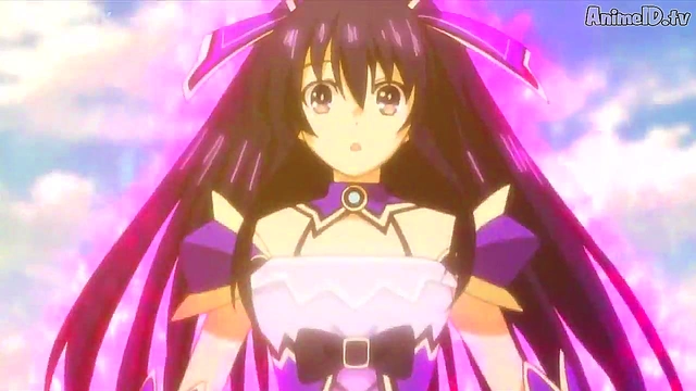 Hot Anime Chick Gets Ecchi Action in Date A Live Season 2 Episode 1