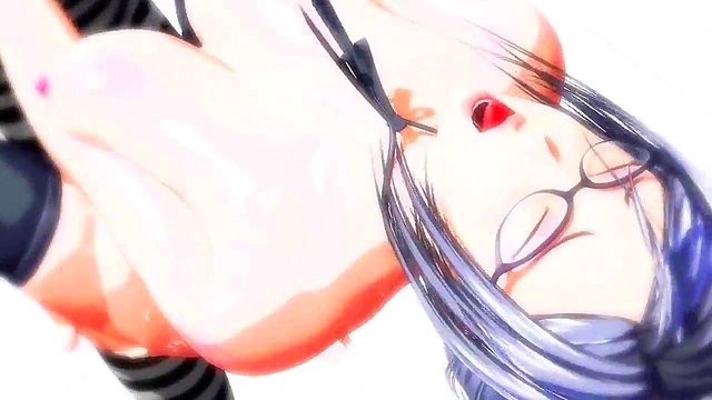 Vice Chairwoman's Hardcore 3D Anime Blowjob Session After School