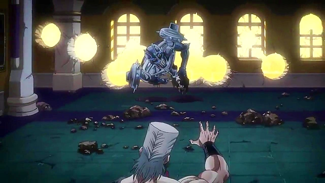 Jojo's Bizarre Adventure – Anime Couple Gets Wild in Uncensored Egyptian Romance