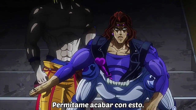 Jojo's Bizarre Adventure – Anime Couple Gets Wild in Uncensored Egyptian Romance