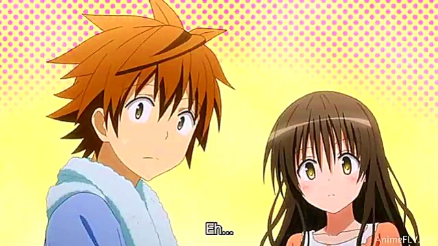 To Love-Ru Darkness – Anime Couple Engages in Steamy Ecchi Session