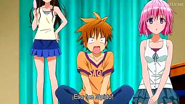 To Love-Ru Darkness – Anime Couple Engages in Steamy Ecchi Session