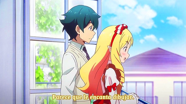 Erotic Manga Mistress Dominates Imouto In Steamy Anime Session