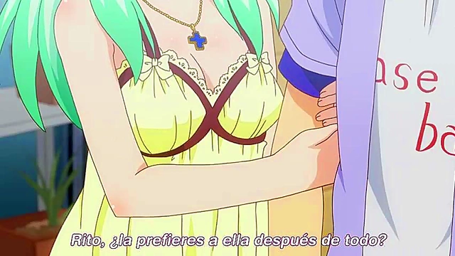 Lusty Anime Couple Engages in Steamy Ecchi Action from Motto To Love Ru