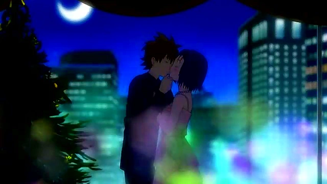 Lusty Anime Couple Engages in Steamy Ecchi Action from Motto To Love Ru