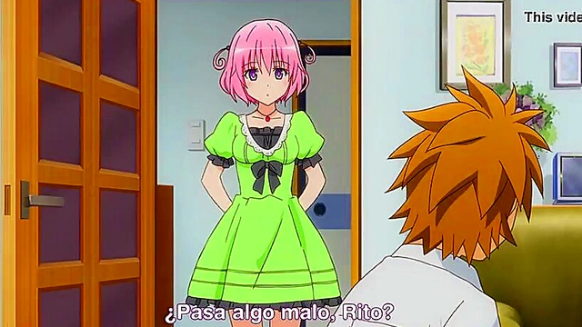Lusty Anime Couple Engages in Steamy Ecchi Action from Motto To Love Ru