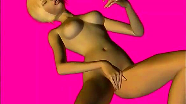 Virtual Cyber Babe With Big Tits Seduces You In 3D Hentai Fantasy