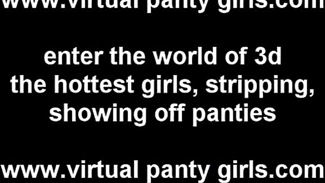 Virtual Cyber Babe With Big Tits Seduces You In 3D Hentai Fantasy