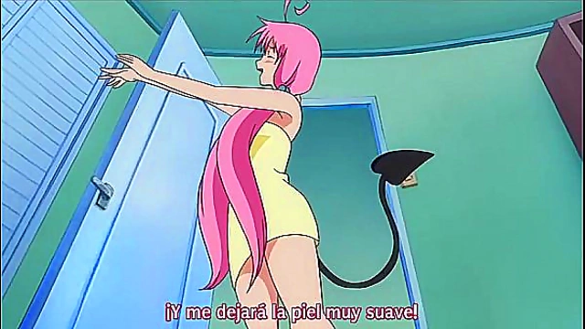 Hot To Love Ru Anime Chick Gets Ecchi Action With Horny Partner