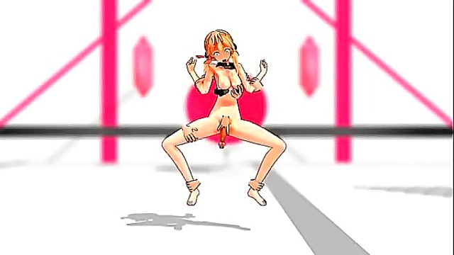 Gentleman's Hand Guides Prinz in Seductive 3D Hentai Restraint Dance