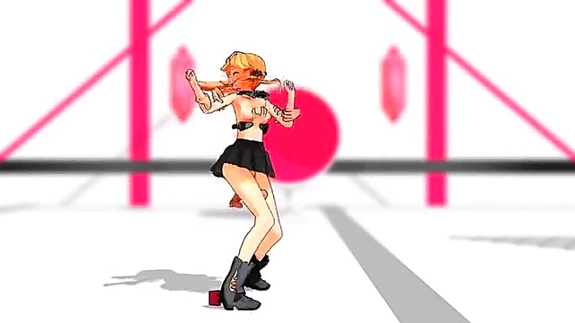 Gentleman's Hand Guides Prinz in Seductive 3D Hentai Restraint Dance