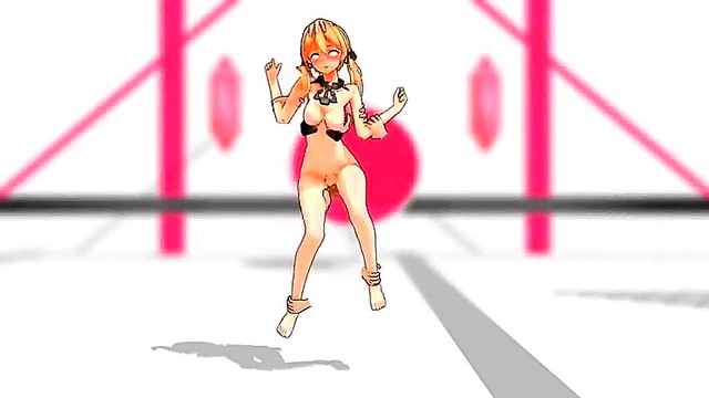 Gentleman's Hand Guides Prinz in Seductive 3D Hentai Restraint Dance