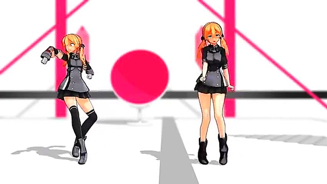 Gentleman's Hand Guides Prinz in Seductive 3D Hentai Restraint Dance