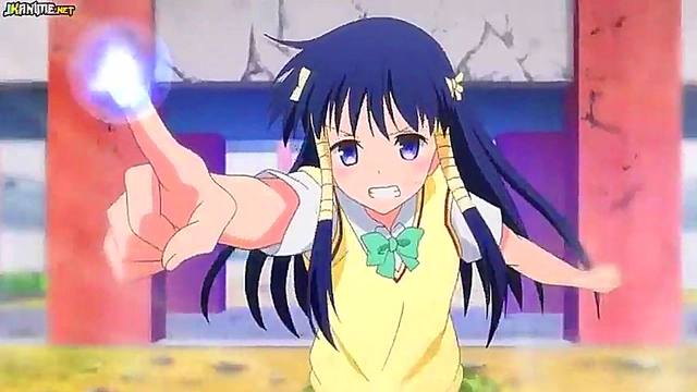 To Love-Ru Darkness Anime Couple Engage in Hot Ecchi Action Together