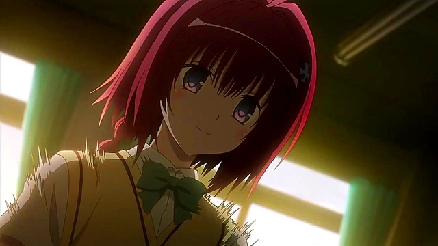 Hentai Anime Cutie Gets Ecchi Action In To Love-Ru Darkness