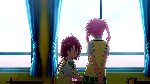 Hentai Anime Cutie Gets Ecchi Action In To Love-Ru Darkness