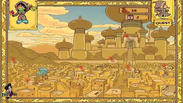 Hot Anime Princess Jasmine Gets Sexy With Genie In Uncensored Adventure