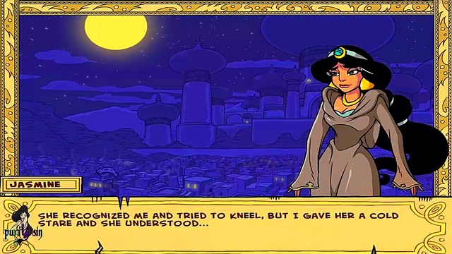 Hot Anime Princess Jasmine Gets Sexy With Genie In Uncensored Adventure