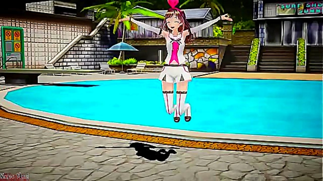 Kizuna AI in 3D Hentai MMD Porn – Hot Anime Action