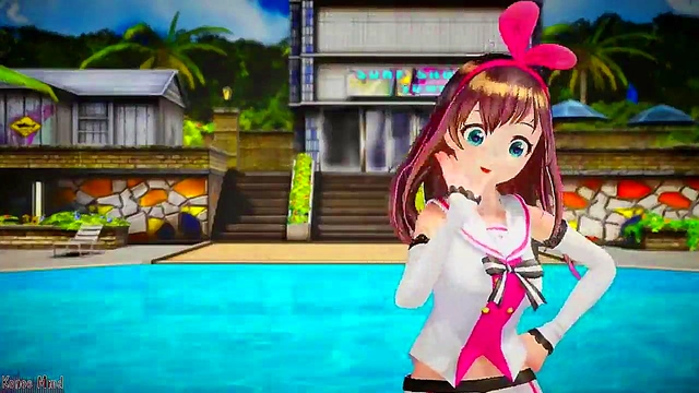 Kizuna AI in 3D Hentai MMD Porn – Hot Anime Action