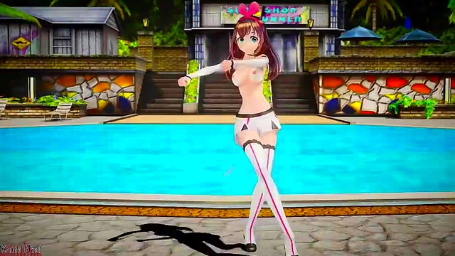 Kizuna AI in 3D Hentai MMD Porn – Hot Anime Action