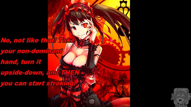 Kurumi Anime Femdom Edges Your Jerk Off Session To A Teasing Ruin