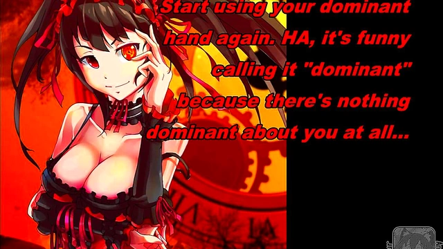 Kurumi Anime Femdom Edges Your Jerk Off Session To A Teasing Ruin