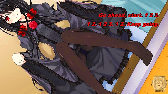 Kurumi Anime Femdom Edges Your Jerk Off Session To A Teasing Ruin