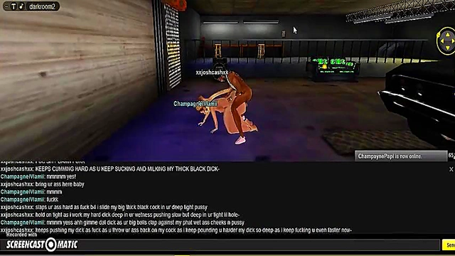 3D Hentai Game Animation – IMVU Couple Enjoy Intense Porn Session