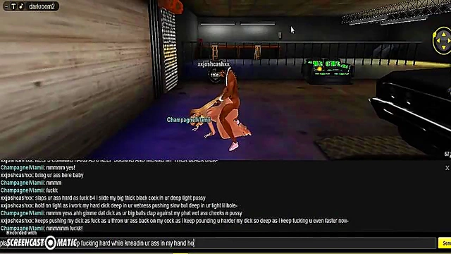 3D Hentai Game Animation – IMVU Couple Enjoy Intense Porn Session