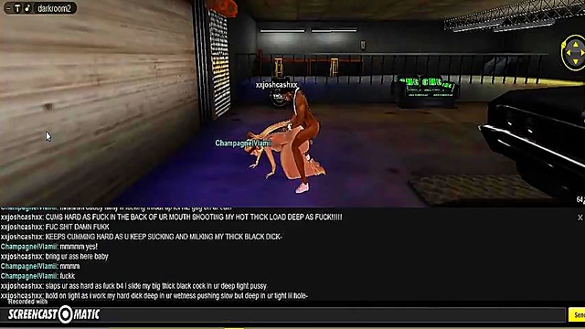 3D Hentai Game Animation – IMVU Couple Enjoy Intense Porn Session