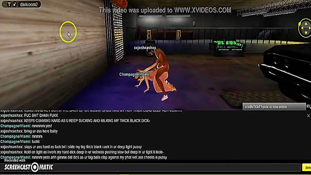 3D Hentai Game Animation – IMVU Couple Enjoy Intense Porn Session