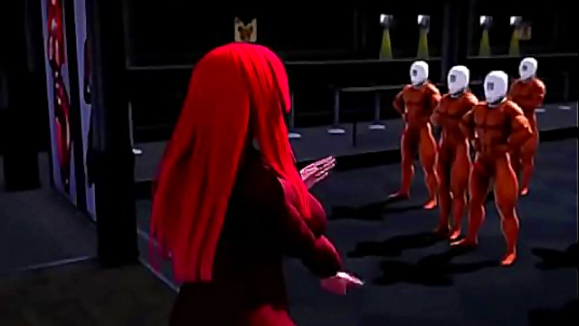 3D MMD Hentai Babe Bondage