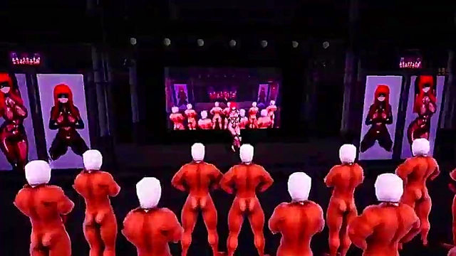 3D MMD Hentai Babe Bondage