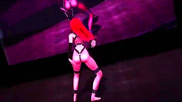 3D MMD Hentai Babe Bondage